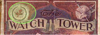 Portada de The Watch Tower con la Cruz y la Corona